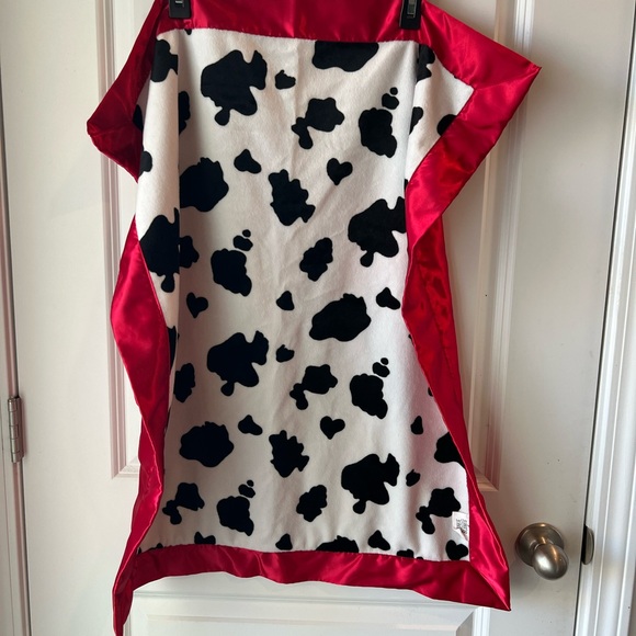 Swankie Blankie Other - Kids Red and Black Cow Print Shirt